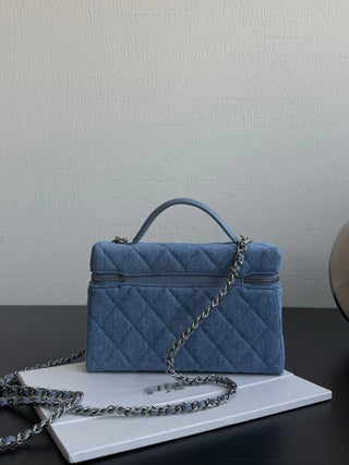 25C LP Lunch Bag, Light Blue Denim