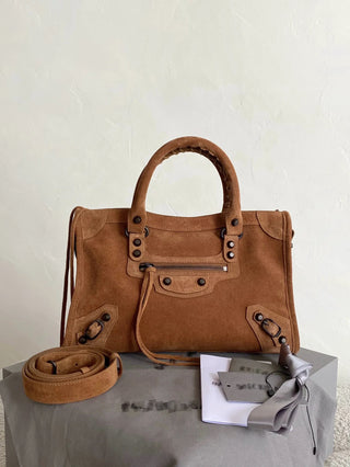 le city motorcycle bag, small/S, light brown