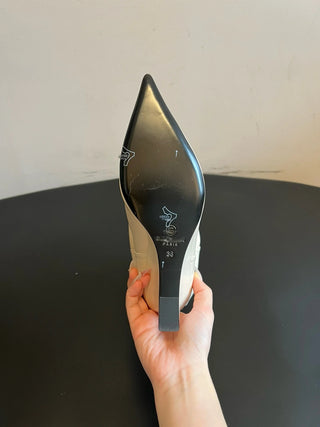 Pleated Pointed Toe Slouch Boots Ankle Boots