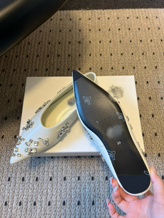 26AW New Rhinestone Single Shoes