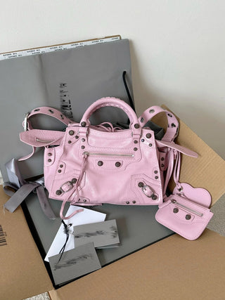 Neo Cagole motorcycle bag XS in dried rose pink 🐽