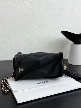 25A Lantern Handbag, Black