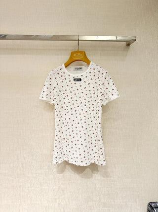 New Floral Short-Sleeve T-Shirt