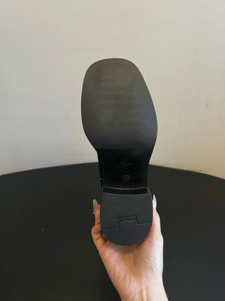 Sweet and Cool Style Black High Boots (Thigh-High Boots)