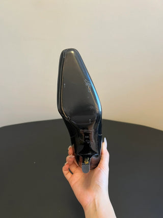 minimalist high-luxury classic pointed-toe high-heeled boots