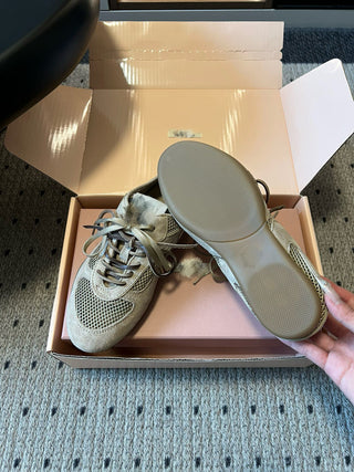 New early spring mesh German training shoes