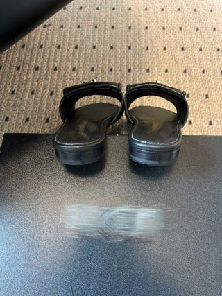 New Spring/Summer Retro Backpack with Gold Buckle Flat Slippers