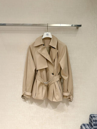 Autumn/Winter New Arrival Single-Breasted Belt Jacket