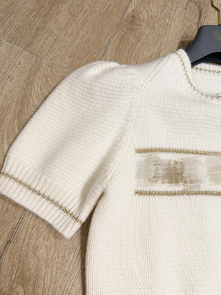 Limited Edition Christmas Knitted Short-Sleeve