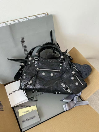 neo cagole motorcycle bag XS black diamond