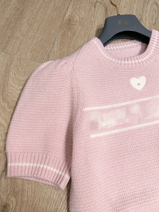 Limited Edition Christmas Knitted Short-Sleeve