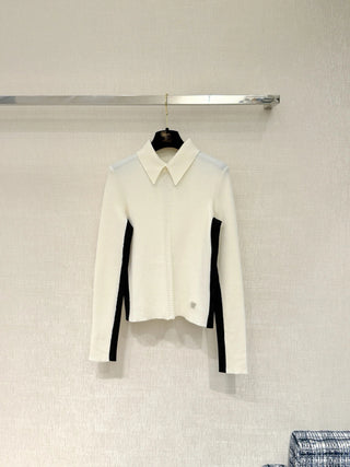 Premium Color-Blocked Polo Knitwear ✨Coconege🎿 Ski Collection