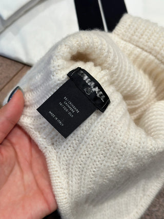 Cashmere Lei Feng Knitted Hat