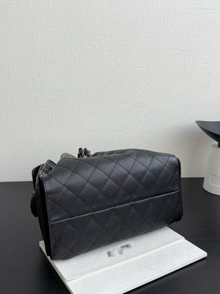 26c Caviar Black Silver Buckle Small