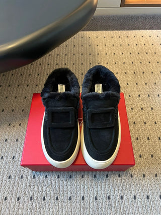 Autumn/Winter New Warm Fleece-Lined Casual Shoes