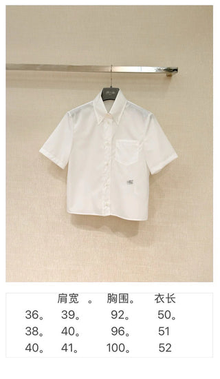 Classic preppy-style shirt