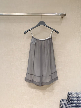 Prad*26 New Silk Two-Piece Skirt Set