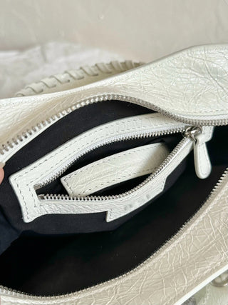 neo cagole motorcycle bag XS with white diamond