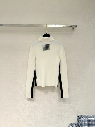 Premium Color-Blocked Polo Knitwear ✨Coconege🎿 Ski Collection