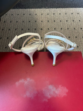 New strappy rhinestone sandals