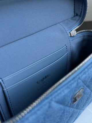 25C LP Lunch Bag, Light Blue Denim