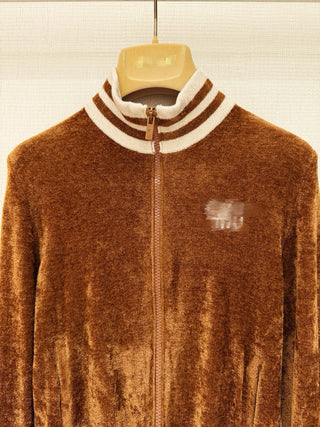 Autumn/Winter New Caramel Color Knit Cardigan
