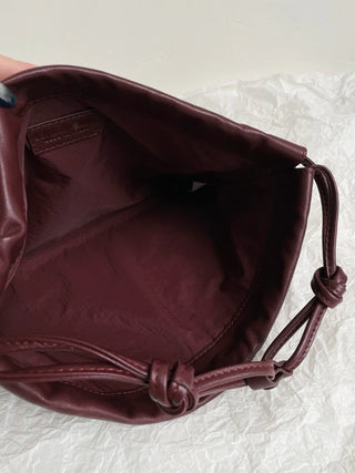 Dustbag (garbage bag/armpit bag) - Burgundy