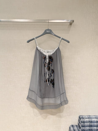 Prad*26 New Silk Two-Piece Skirt Set