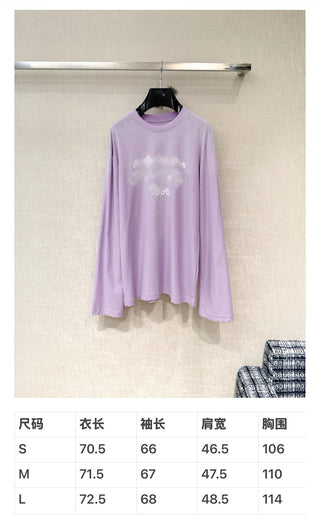 Purple Classic 1996 Letter-Print T-Shirt