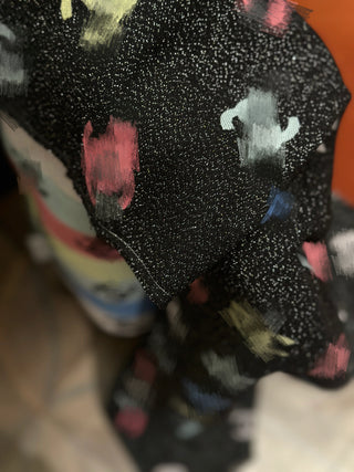 High-end custom rainbow double-sided scarf