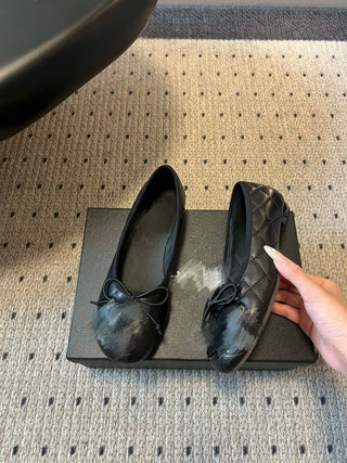 Early Spring Ballet Quilted Shoes