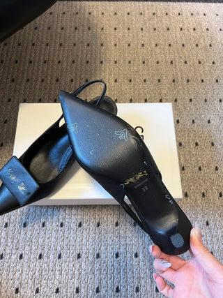 26ss Pointed-toe high heels