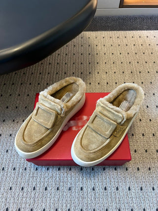 Autumn/Winter New Warm Fleece-Lined Casual Shoes