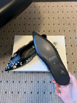 26AW New Rhinestone Single Shoes