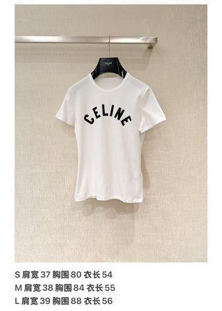 Celin*26 Printed Stretch Short-Sleeve T-Shirt