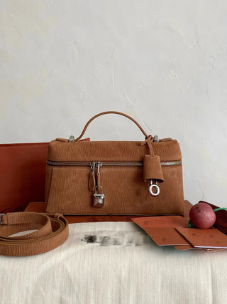 L23 Vertical Striped Golden Brown