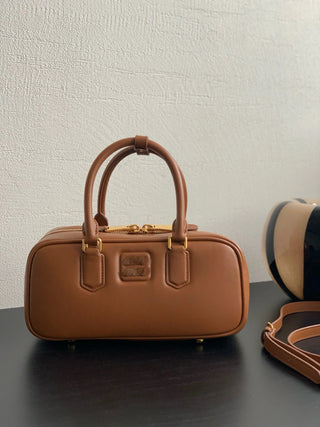 Bowling Bag, Cognac Color