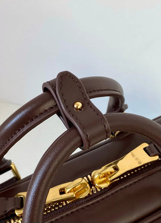 Brown Bowling Bag