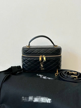 mini gaby vanity small handheld box black