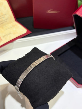 New screw chain silver bracelet