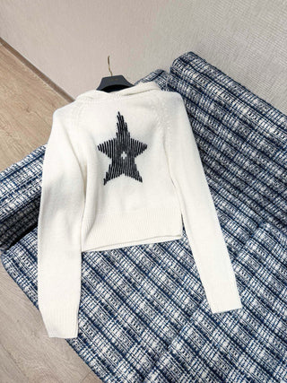 Dio*Lucky Star Hooded Knit Sweater
