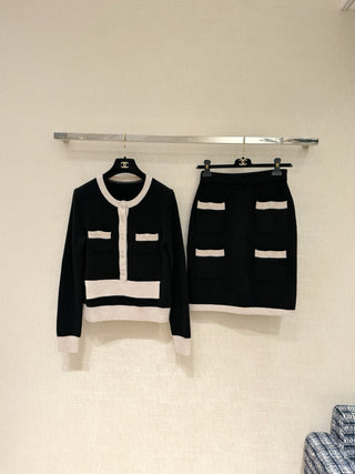 Chane*25K knit cardigan is