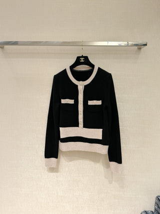 Chane*25K knit cardigan is