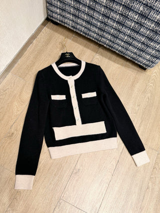 Chane*25K knit cardigan is