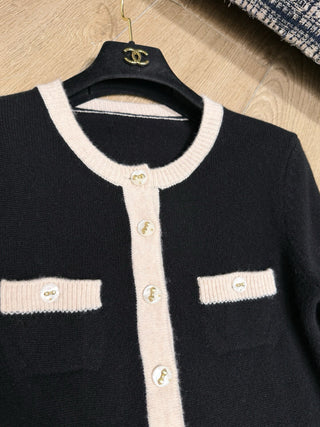 Chane*25K knit cardigan is