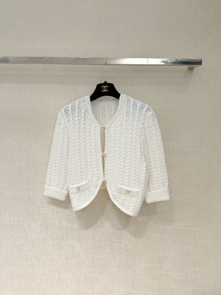 26C Early Spring Collection Short Knitted Cardigan