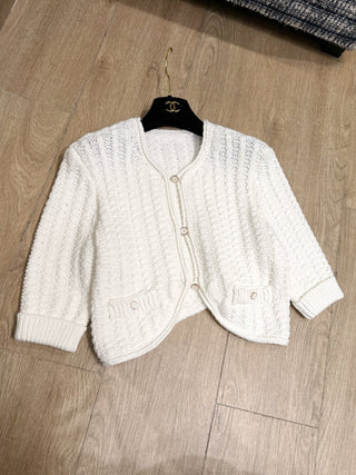 26C Early Spring Collection Short Knitted Cardigan
