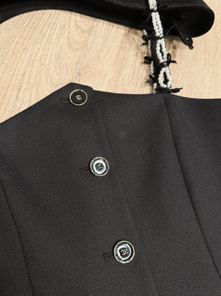 Early Autumn New Arrival Bow Pearl Camisole