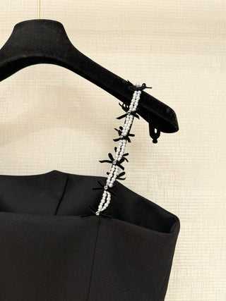 Chane* Early Autumn New Arrival Bow Pearl Camisole