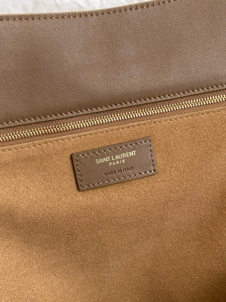 Suede gold leaf color ys1 bea hobo tote